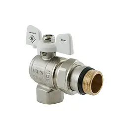Кран кульовий з американкою Nolf classic 3/4" кутовий NFC.983-08 (NF3163)