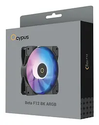 Вентилятор Ocypus BETA F12 BK 120MM ARGB (BETA-F12-BK1AM00X-GL) - мініатюра 7