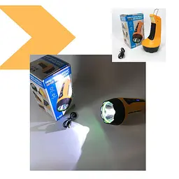 Ліхтар T60 3W COB з Li-Ion акумулятором, індикацією заряду, гаком та ЗУ Type-C (46869-T60_152) - мініатюра 2