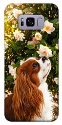 TPU чохол Demsky Flower spaniel для Samsung G955 Galaxy S8 Plus