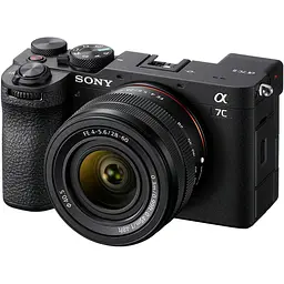 Бездзеркальний фотоапарат Sony Alpha A7C II Kit FE f/4-5.6 28-60mm (ILCE7CM2LB) UA [104057] - мініатюра 2