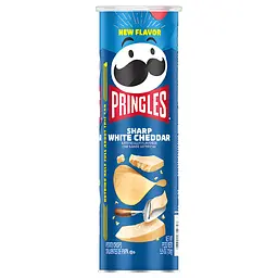 Чипсы Pringles Sharp White Cheddar со вкусом белого чеддера 158 г