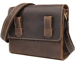 Чоловіча шкіряна сумка Vintage 22,5х17х6 см sum0012918 - мініатюра 2