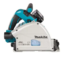 Пила дискова заглибна акумуляторна Makita DSP600Z (165 мм, 2500-6300 хв-1, 56 мм, BL, LXT, без акумуляторів та зарядного пристрою)