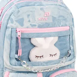 Рюкзак для старшої школи Kite Education teens 2587M Classy&Sassy Блакитний (K26-2587M-3) - мініатюра 9