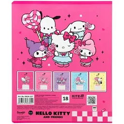 Зошит Kite Hello Kitty and Friends, 18 аркушів, лінія (HK26-237) - мініатюра 12