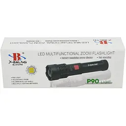 Ручний ліхтар BL на акумуляторі вологостійкий з Zoom фокусуванням POLICE BL-X72-P90 - мініатюра 5