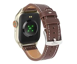 Смарт-годинник Hoco Y17 Smart Sports Watch з підтримкою дзвінків золотисті (6942007604857) - мініатюра 2