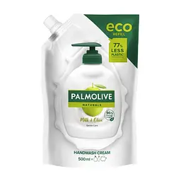 Рідке мило Palmolive Naturals Інтенсивне зволоження Молочко та оливка дой-пак 500 мл (8003520039545)
