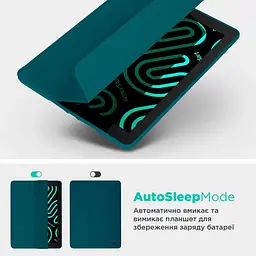 Чохол-книжка ArmorStandart Smart Fold Pen для Apple iPad 11 2025 (A16) / 10.9 2024 / 2022 Pine Green (ARM74943) [133701] - мініатюра 7