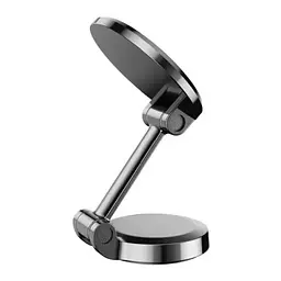 Автотримач XO C133 Metal magnetic suction 360 ° rotating bracket Чорний - мініатюра 5