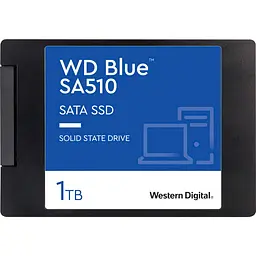 Накопичувач SSD Western Digital Sata 2.5" 1TB WD BLUE SA510 (WDS100T3B0A)
