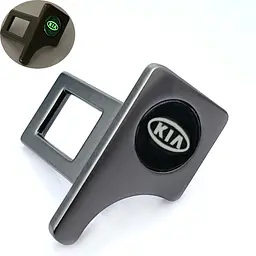 Заглушка ременя безпеки Kia Люмінісцентний логотип Темні 1 шт