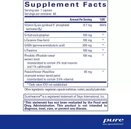 Емоційне здоров'я Pure Encapsulations Emotional Wellness 60 капсул - мініатюра 2