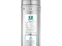 Насос глибинний шнековий Pumpman 4QGD1.8-50-0.55 кВт Нmax 130 м Qmax 1,8 куб.м 550 Вт - мініатюра 3