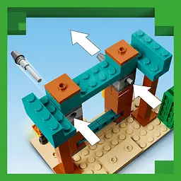 Конструктор LEGO Minecraft Пустельний патруль розбійника 105 деталей (21267) - мініатюра 5
