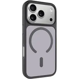 Чохол Epik TPU+PC Metal Buttons with MagSafe для Apple iPhone 17 Pro Max 6.9" Чорний/Black