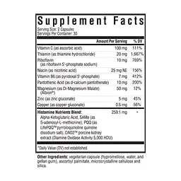 Вітамінно-мінеральний комплекс Seeking Health Гістамінові поживні речовини, Histamine Nutrients, 60 капс (SKH52158) - мініатюра 2