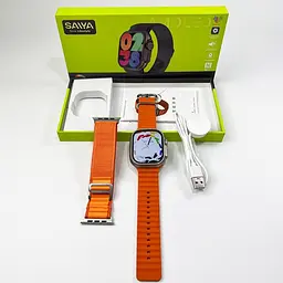 Смарт-годинник Saiya SY9 Ultra2 Amoled+IP67 Silver - мініатюра 4