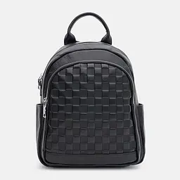 Шкіряний жіночий рюкзак Ricco Grande K18885bl-black - мініатюра 2