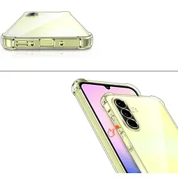 Чохол до мобільного телефона BeCover Anti-Shock Samsung Galaxy A26 SM-A266 Clear (712892) - мініатюра 4