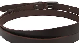 Ремінь жіночий Skipper 1.5 см шкіра Коричневий - мініатюра 5