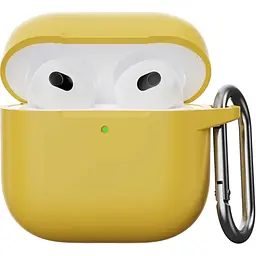 Чохол Silicone Case для Apple AirPods 4 Yellow [122752]