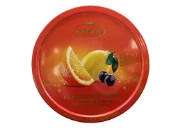 Льодяники Kalfany Assorted Fruit Candies фруктове асорті 150 г (4002590000633)