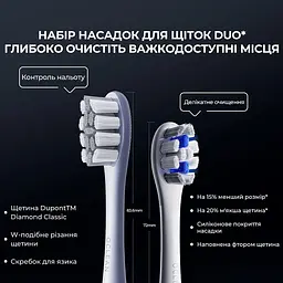 Електрична зубна щітка Oclean X Pro Digital Set Electric Toothbrush Glamour Silver - мініатюра 10
