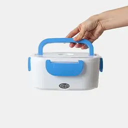 Ланчбокс з підігрівом їжі 220 V, Electric lunch box, ланч-бокс Блакитний - мініатюра 5