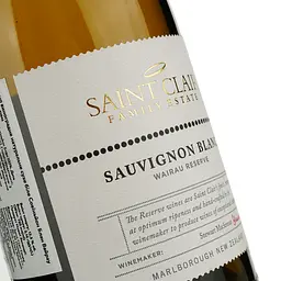 Вино Saint Clair Sauvignon Blanc Wairau Reserve Saint Clair, біле, сухе, 0,75 л - мініатюра 3