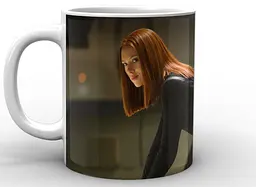 Кружка GeekLand Чорна вдова Black Widow Чорна Вдова посмішка BW.02.010 - мініатюра 3