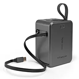 Павербанк 20000mAh TITANUM WP049 PD70W Grey TITANUM (29308-000) - мініатюра 12