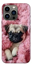 TPU чохол Demsky Мопс у ніжностях для Apple iPhone 13 Pro (6.1")