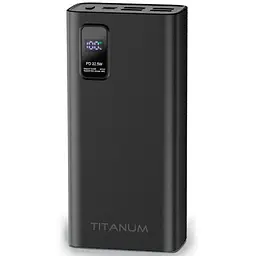 Повербанк Titanum 728S 30000 mAh 22.5W Black (TPB-728S-B) - мініатюра 2