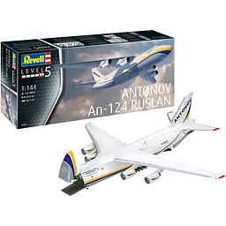 Збірна модель Revell Вантажний літак АН-124 Руслан масштаб 1:144, 178 деталей (RVL-03807) - мініатюра 2