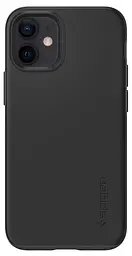 Чохол протиударний Spigen Thin Fit ACS01739 для iPhone 12 Mini (5.4") Black