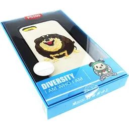 Чохол-накладка PUZOO TPU+TPU with stitchwork craft Ballon Dog iPhone 7/8/SE 2020 White - мініатюра 2