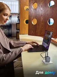 Мережевий зарядний пристрій UGREEN Nexode Pro X707 2 порти USB-C до 45 Вт сумарно PD 3.0 QC 4.0+ PPS Samsung Super Fast Charging 2.0 (35008) - мініатюра 11