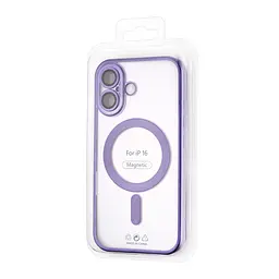 Чохол Ductil Metallic Edge with MagSafe (Protected Camera & Lens) iPhone 16 Deep Purple - мініатюра 2