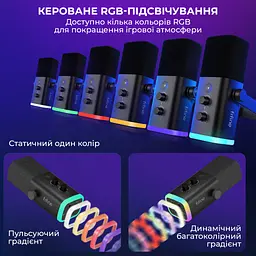 Мікрофон Fifine AM8T USB Black (AM8T) - мініатюра 12