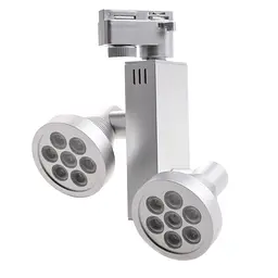 Світильник трековий поворотний LED 200/2x7W HD AL Brille 176454