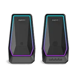 Стерео колонки HAVIT SK769BT USB 10W RGB Black HAVIT (28957-000)
