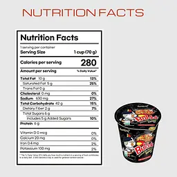 Локшина швидкого приготування Samyang Buldak Hot Chicken Noodle 70г - мініатюра 8