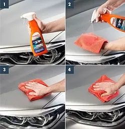 Серветка із мікрофібри для кузова Sonax Microfasertuch Außen, 40х40 см - мініатюра 2