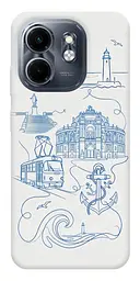 TPU чохол Demsky Southern pearl для Infinix Smart 9 4G / Hot 50i