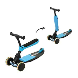 Самокат-велобег Hauck Skootie Neon Blue, блакитний (85201-3) - мініатюра 3