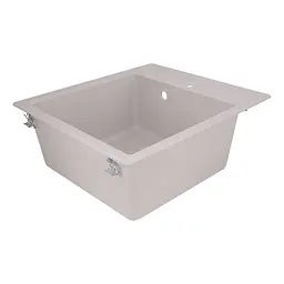 Кухонна мийка Lidz 460x515/200 MAR-07 (LIDZMAR07460515200), Сафарі - мініатюра 4