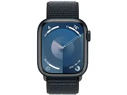 Смарт-годинник Apple Watch Series 9 GPS 41mm Midnight Aluminum Case w. Midnight Sport Loop (MR8Y3) - мініатюра 2