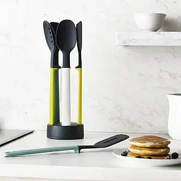 Набір кухонного приладдя Joseph Joseph Elevate Silicone 5-piece Set with Storage Stand - мініатюра 7